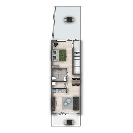Apartmán Sunny 45M2 Penthouse With Balcony And Terrace - R65C Eindhoven Exteriér fotografie
